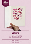 Atelier "Initiation au lettering"