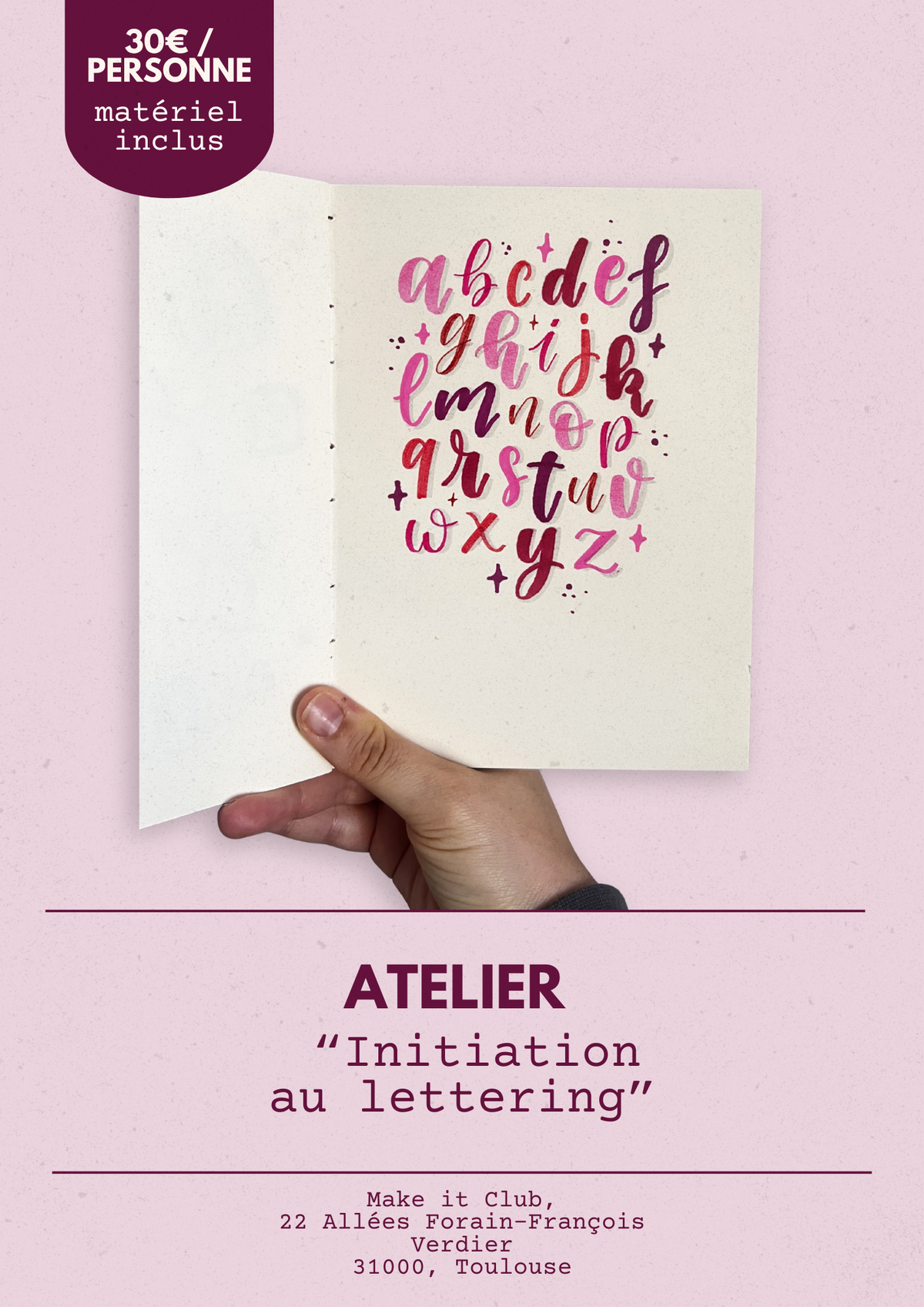 Atelier "Initiation au lettering"