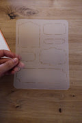 Composer votre pack 3 pochoirs - A5
